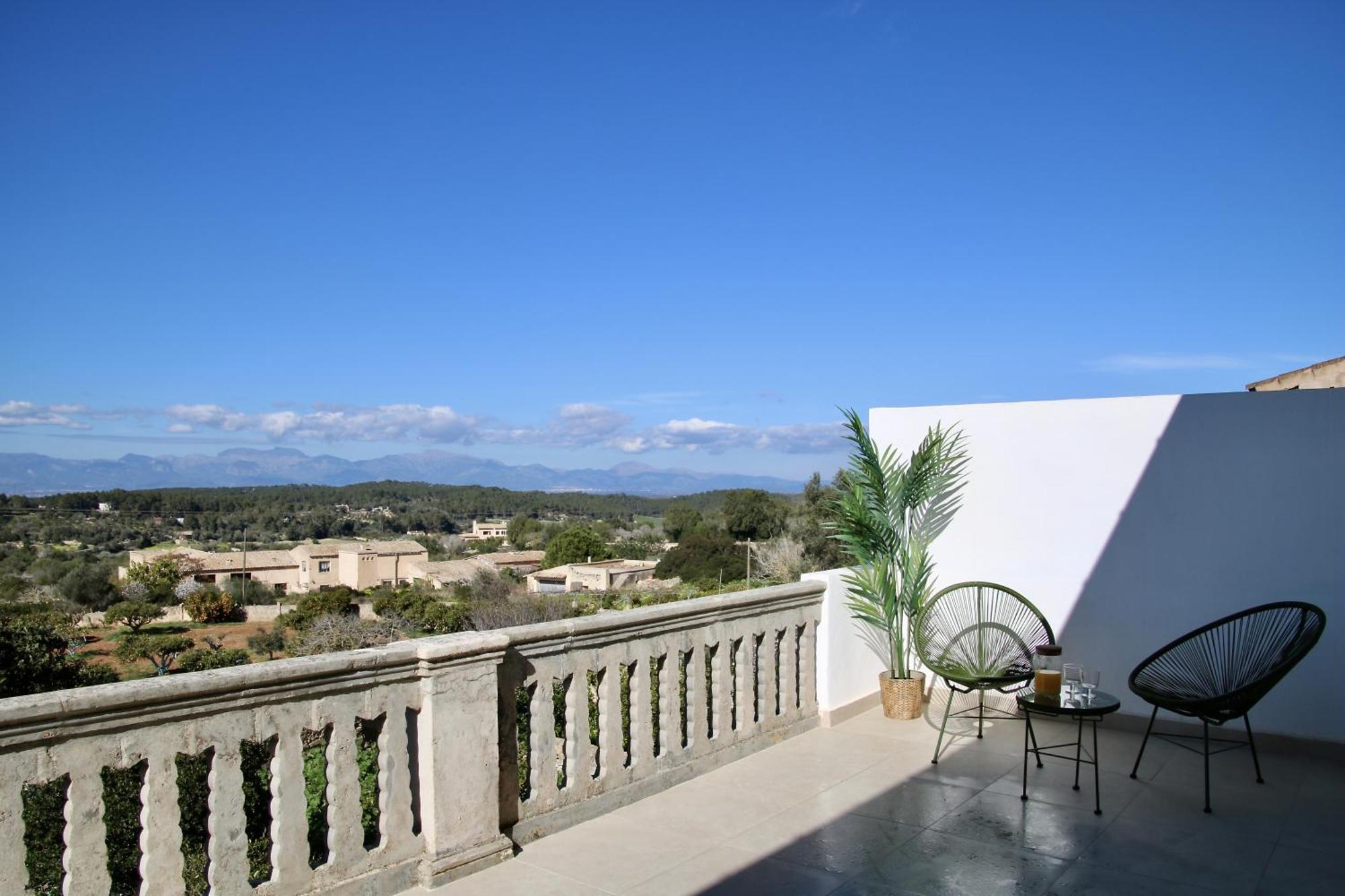 Villa Mater Randa Piscina Vistas Increibles Y Barbacoa Exterior foto
