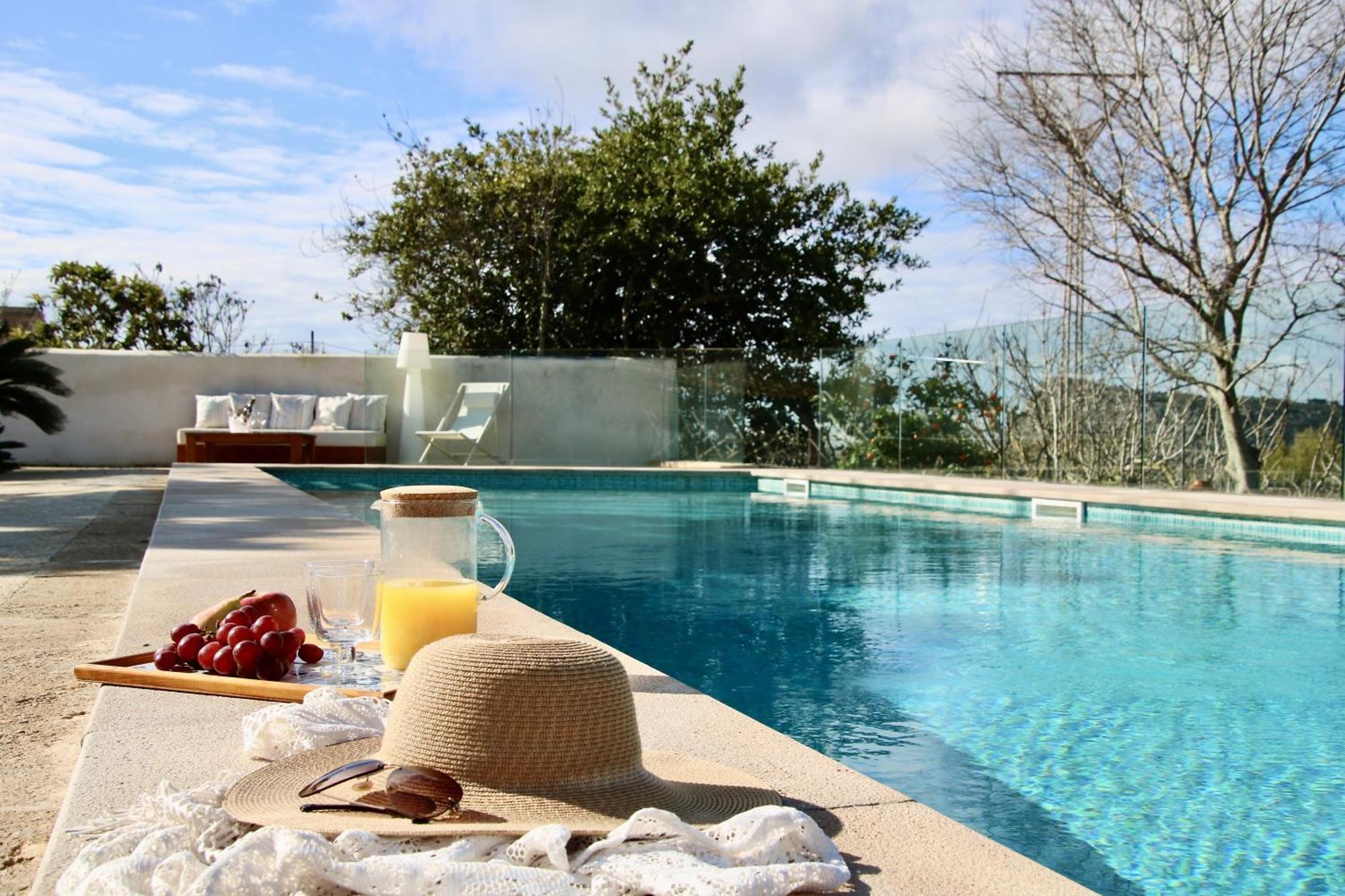 Villa Mater Randa Piscina Vistas Increibles Y Barbacoa Exterior foto
