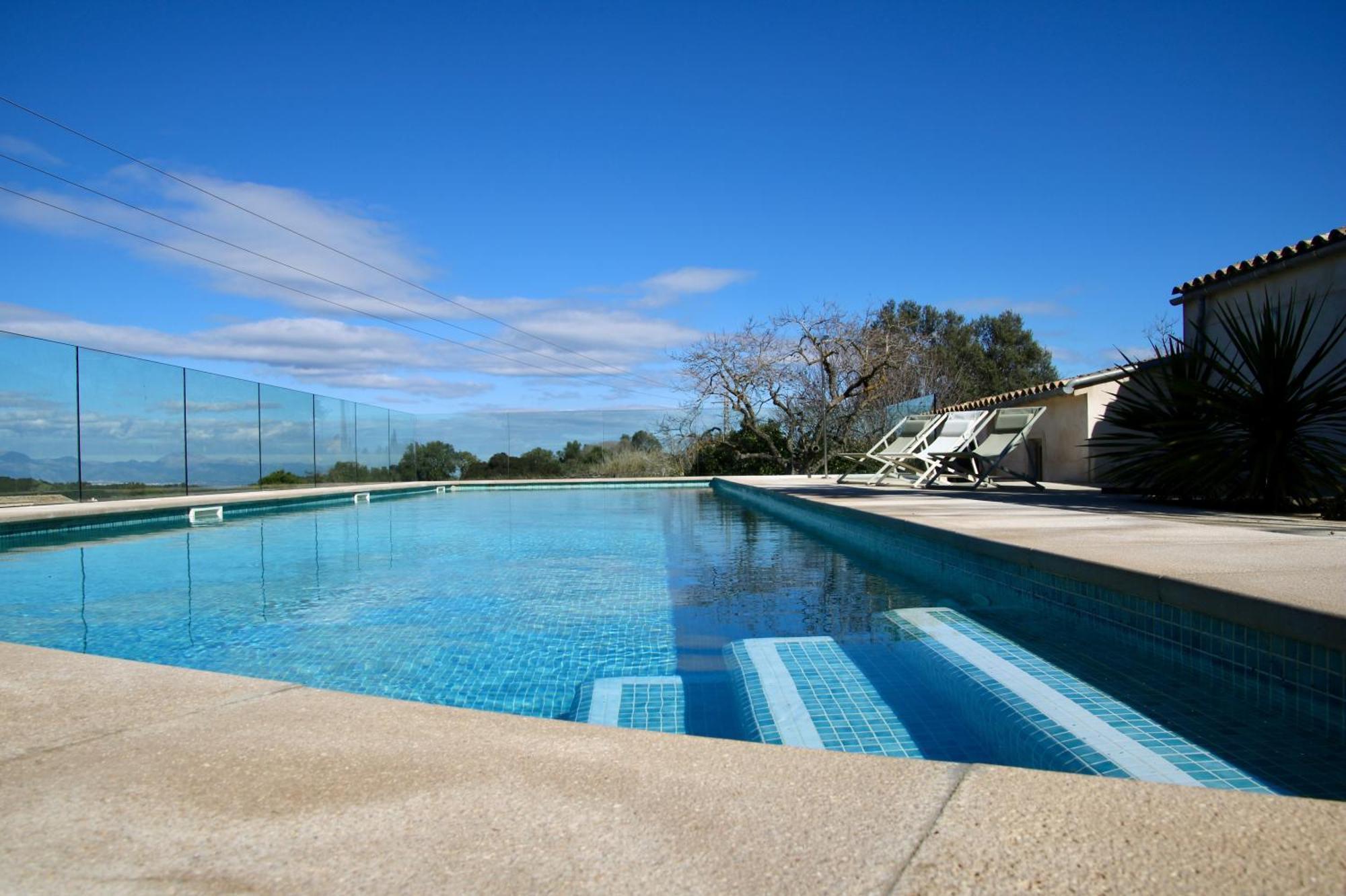 Villa Mater Randa Piscina Vistas Increibles Y Barbacoa Exterior foto
