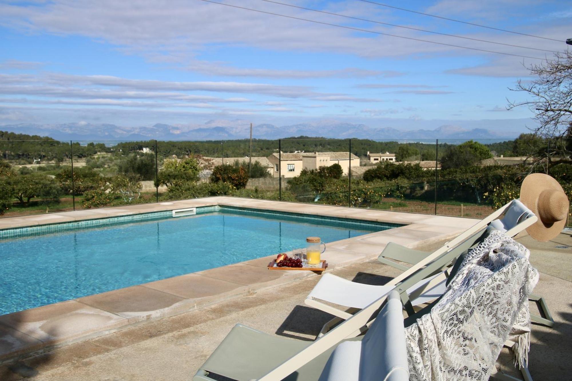 Villa Mater Randa Piscina Vistas Increibles Y Barbacoa Exterior foto